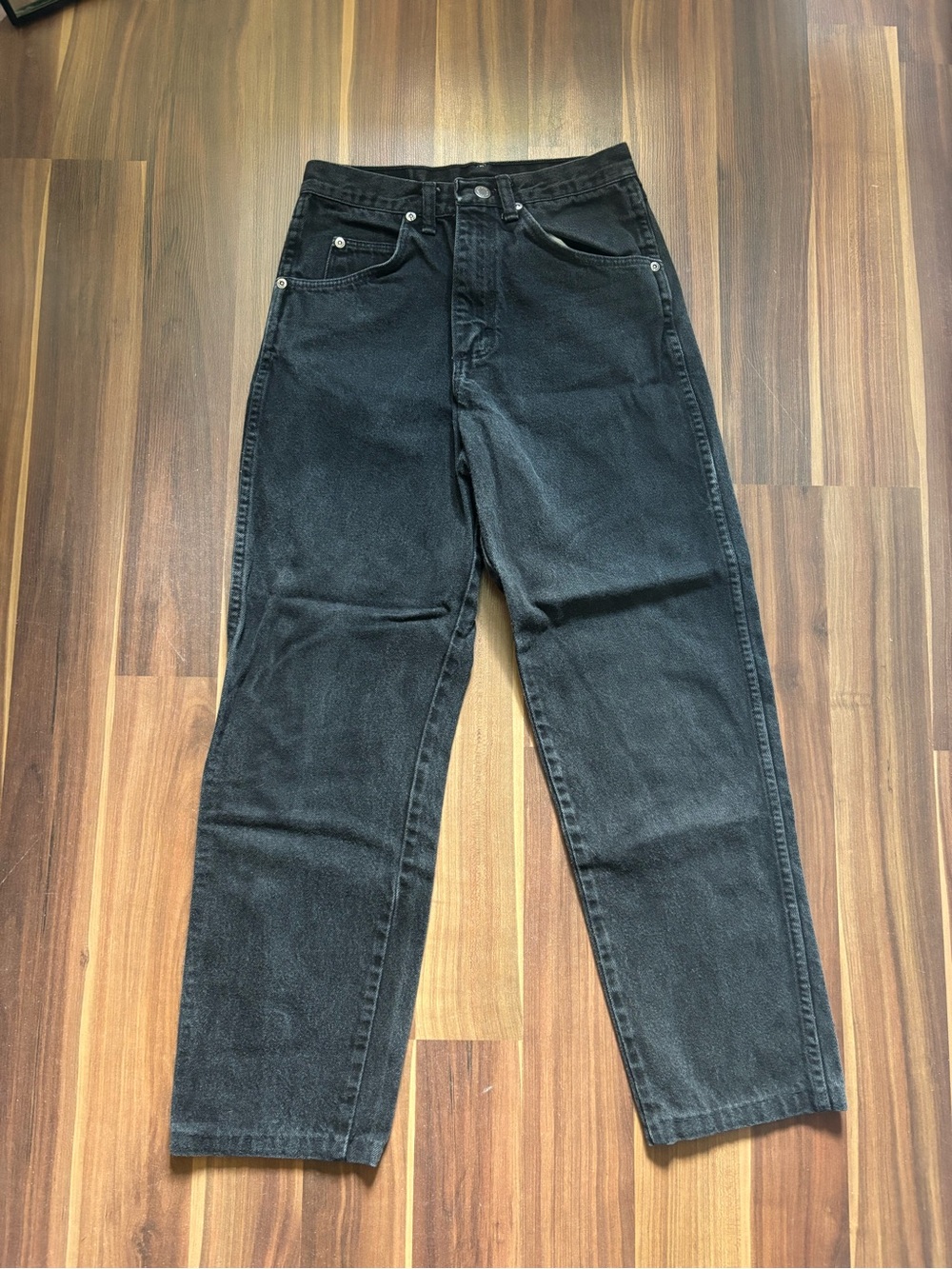Wrangler Women's Black Boyfriend Jeans - Picture 5 of 5